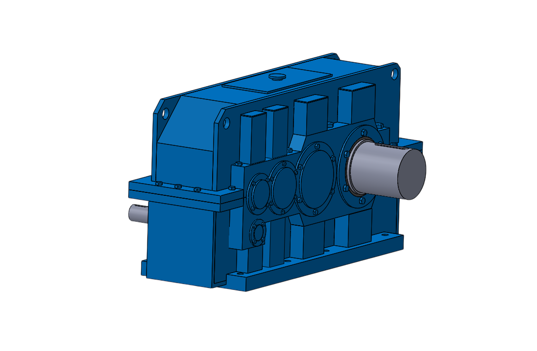 Quadruple stage industrial gearbox by Leading Edge Technocrat