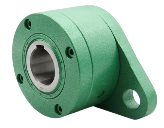 External backstop for industrial power transmission
