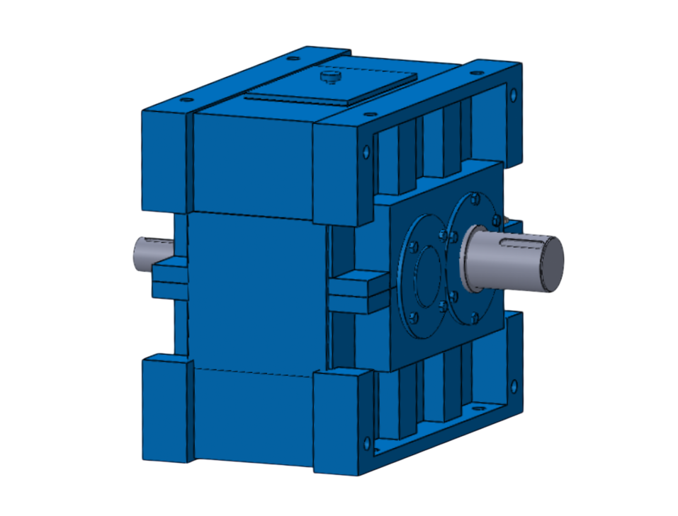 Single stage industrial gearbox by Leading Edge Technocrat
